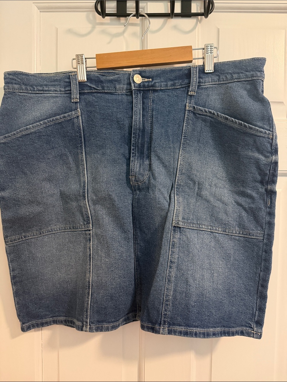Gloria Vanderbilt Blue Denim Jean Shorts